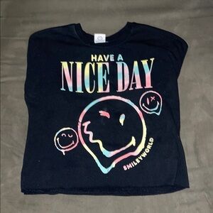 Smiley‎ World Black sweater